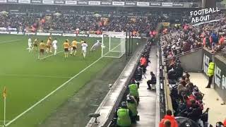 Ayling's goal VS Wolves | A big win from Leeds united in Premier League
