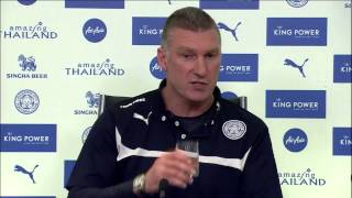 Leicester boss Nigel Pearson swears at journalist after Hull draw