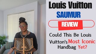 LOUIS VUITTON SAUMUR 30/ COULD THIS BE LOUIS VUITTONS MOST ICONIC HANDBAG/WHAT FITS INSIDE MY BAG