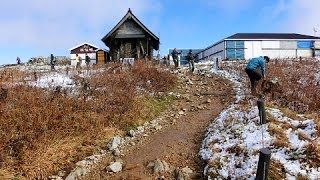 伊吹山再び冠雪する平成２５年１１月２３日（土）その１　スライドショー