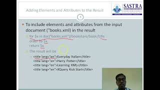 XQuery Syntax with example