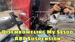 How To Rebuild An ABC Valve Block To Keep Your Mercedes From Squatting!