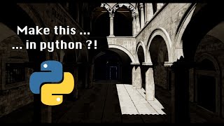Creating Realistic 3D Graphics In Python