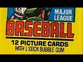 Opening Baseball Card Packs