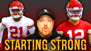 STRONG Rookie Chiefs are Rollin at Mini Camp! Q&A