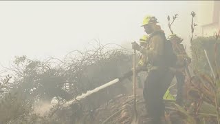 San Diegans thank firefighters for heroic efforts in recent blazes across the county