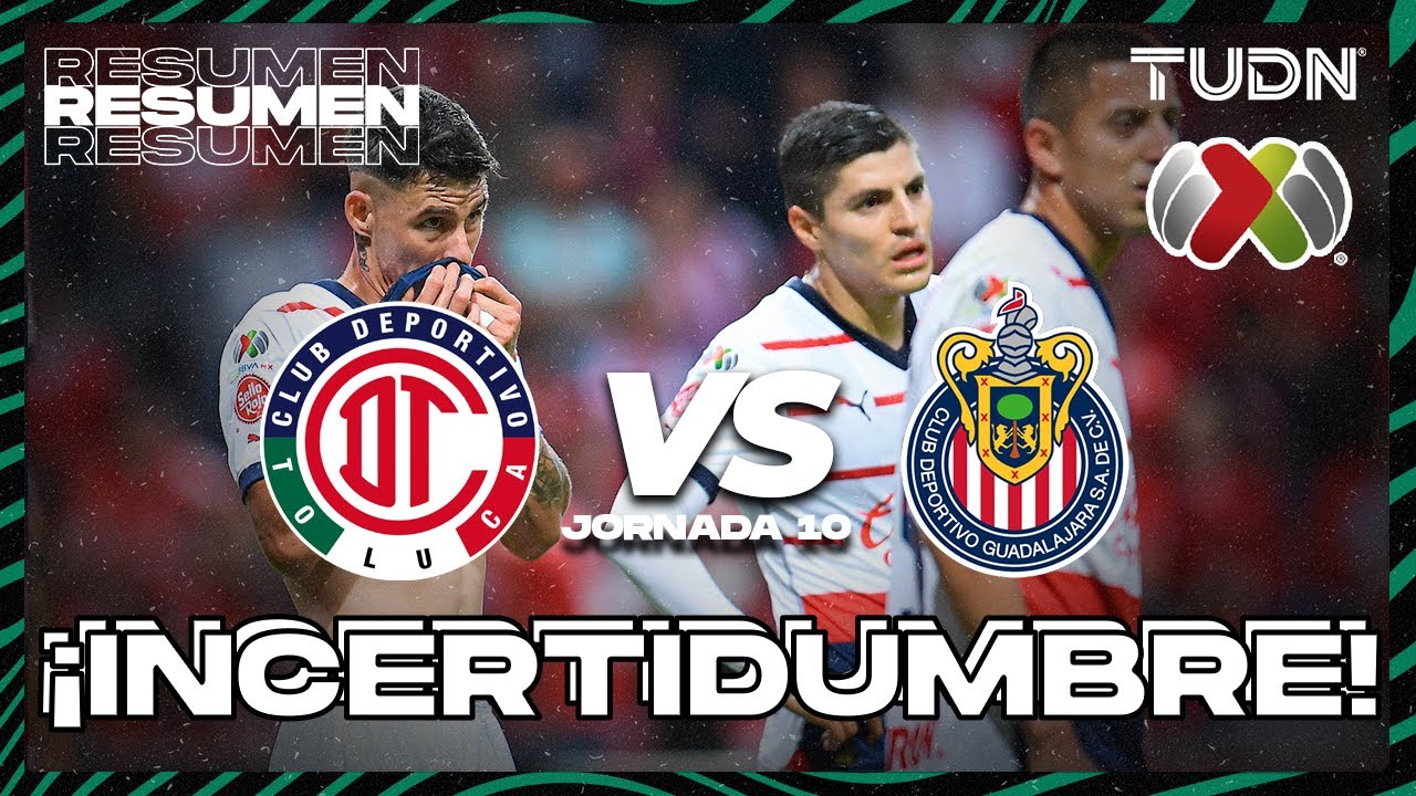 Resumen Y Goles | Toluca Vs Chivas | AP2023-J10 | Liga Mx | TUDN - YouTube