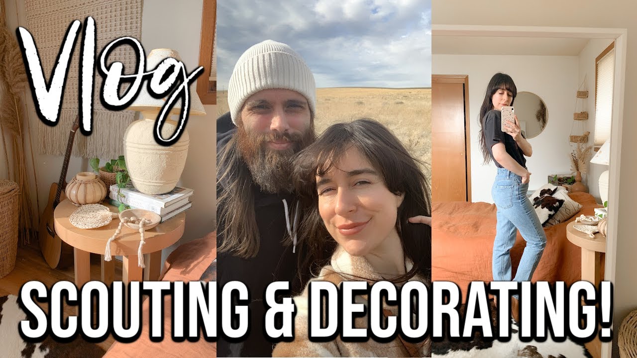 VLOG | Scouting Photoshoot Locations, MUKBANG, + Boho Decorate With Me ...