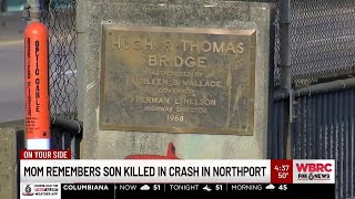 Mom remembers son killed in crash in Northport