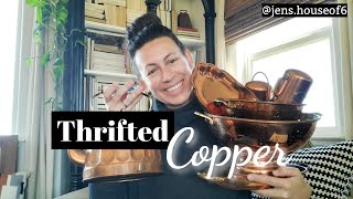 Thrifted Vintage Copper Finds | #THRIFTING | #THRIFTHAUL | #THRIFTWITHME | #THRIFTVLOG | #HOMEDECOR