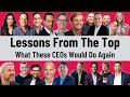 The One Thing Top CEOs Would Do Again - Not Another CEO Podcast - Episode #19