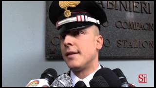 Casal di Principe (CE) - Arresto figlio Sandokan, int. comandante Centola (21.01.13)