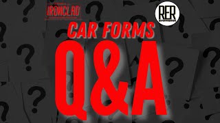 IRONCLAD Standard Forms Q&A: Your CAR Forms Questions Answered