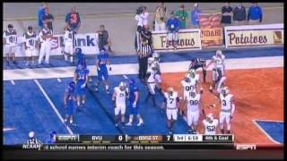 BYU GOAL LINE STAND VS. BOISE STATE 2012