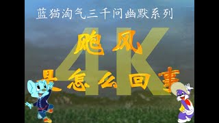 高清修复4K 蓝猫淘气三千问幽默系列第38集 -- 黑色闪电？