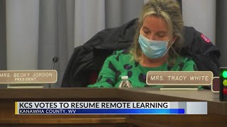 Kanawha County Schools vote to resume remote learning