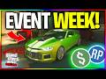 GREAT BONUS MONEY, DISCOUNTS & More! GTA Online Event Week Update!