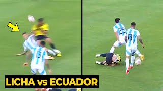 Lisandro Martinez crazy defending skills during today game against Ecuador | Man Utd News