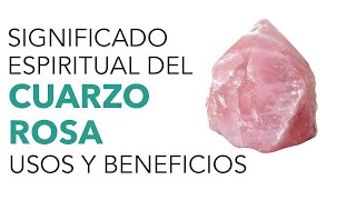 Significado ESPIRITUAL del CUARZO ROSA 😱✨ ¡Mira cómo puede beneficiarte!