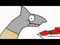 shark puppet pepper