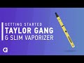 How to use your Taylor Gang | G Slim Vaporizer - Disposable