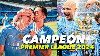 Manchester City CAMPEÓN de la Premier League 2024 ¡CELEBRACÍON Histórica!