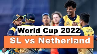 Sri Lanka vs Netherlands  Highlights T20 World Cup 2022 | NED vs SL Highlights