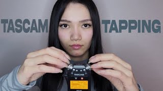 ASMR Tascam Mic Tapping (No Talking)