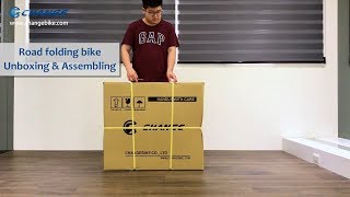 【Changebike】Road folding bike - Unboxing \u0026 Assembling