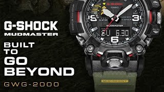 El Nuevo G-Shock Mudmaster GWG 2000.