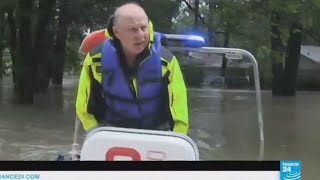 Harvey Aftermath: Fire chief looks for trapped residents in Houston