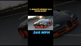 TOP 10 FASTEST CARS IN THE WORLD 🚘 #viral #top10 #top #trending  #shortsfeed #shortsvideo #shorts