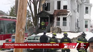 7 displaced, 1 rescued after fire breaks out at home in Mass. city