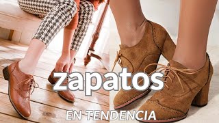 CALZADO OXFORD en TENDENCIA 2025