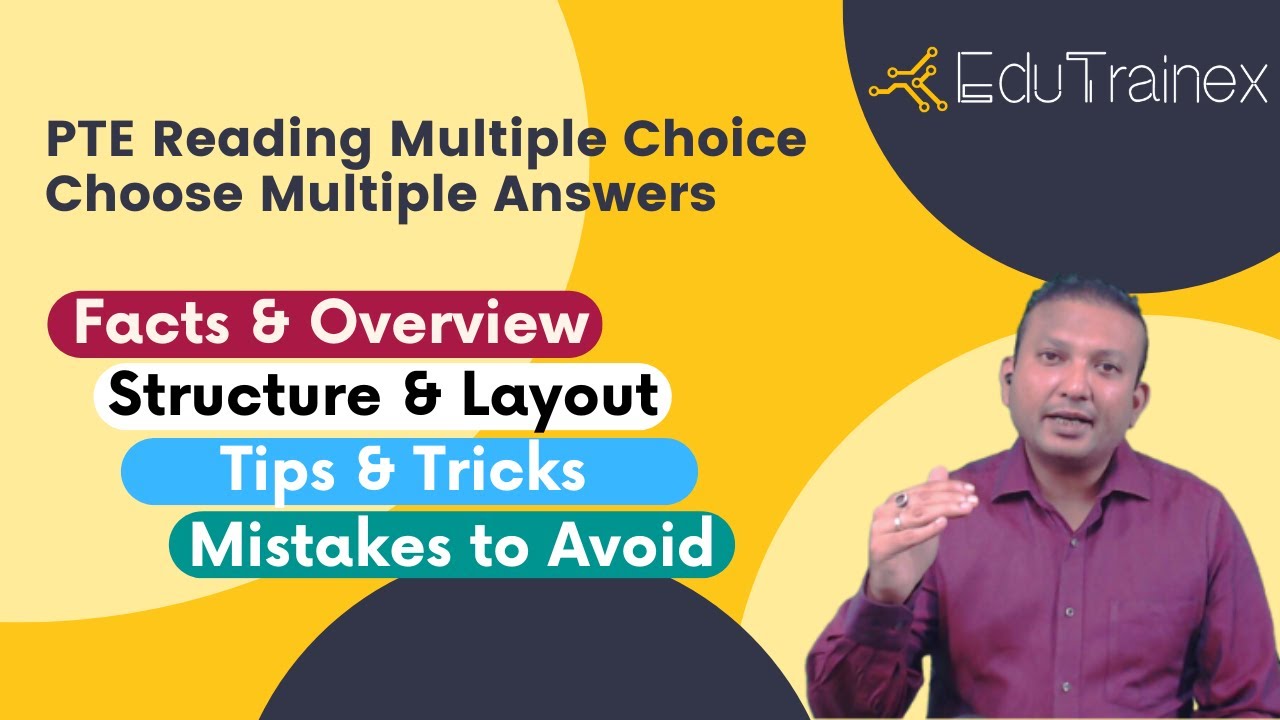 PTE Reading: Multiple Choice Choose Multiple Answers | Overview | Tips ...