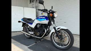 【予備車検取得済 初回3年車検付】GSX400S(GK53CD) 青白38903 SUZUKI キレイな外観でエンジン実働!吹け上がり良好!現状販売/豊橋市/ヤフオク\u0026グーバイク\u0026BDSバイクセンサー