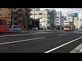 2017 11 25『松山名物』伊予鉄 大手町ダイヤモンドクロス 松山市