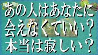 辛口あり鑑定！あの人はあなたに会えないままでいいの？本当は寂しい？