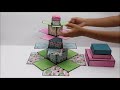 tower explosion box tutorial by srushti patil