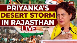 Priyanka Gandhi Speech LIVE | Congress Leader Priyanka Gandhi's Rally For Rajasthan Election 2023