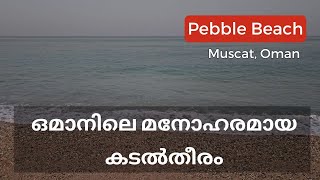 Pebble Beach - ഒമാനിലെ മനോഹരമായ കടൽതീരം | Oman Trip Travel Vlog Malayalam #oman #pebblebeach