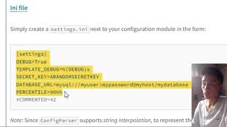 How to use enviroment variables with Python and Python decouple?