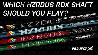 Which HZRDUS Smoke RDX Shaft Should You Play? // Project X Golf