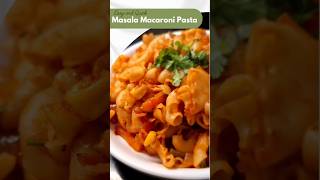 Easy \u0026 Quick 5 min Masala Macaroni Pasta | Indian Style Vegetable Pasta |#homemade #macaroni #masala