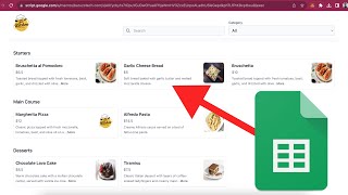 How to Create a Digital QR Menu for Restaurants Using Google Spreadsheet | Easy \u0026 Free Solution