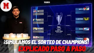 ¡Simulamos el sorteo de la Champions! Un momento decisivo, explicado paso a paso I MARCA