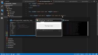 [Angular2- HTTP & Observables] Angular JS 2 - Lesson 9 Users List Component