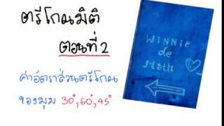 Winnie คณิต ม.ปลาย ตรีโกณมิติ 2/9