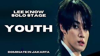 [241221] DominATE in Jakarta | Lee Know - Youth [FANCAM]