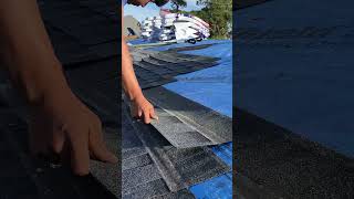 Installing Shingles Like a Pro! #professional #construction #roof #culture #installation